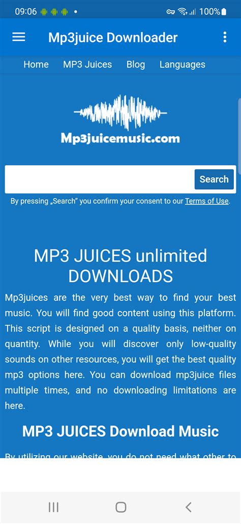 MP3 Juice Downloader .